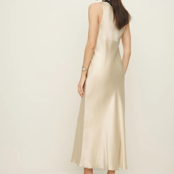 Reformation Aliceyn Silk Dress - Picture 3 of 8